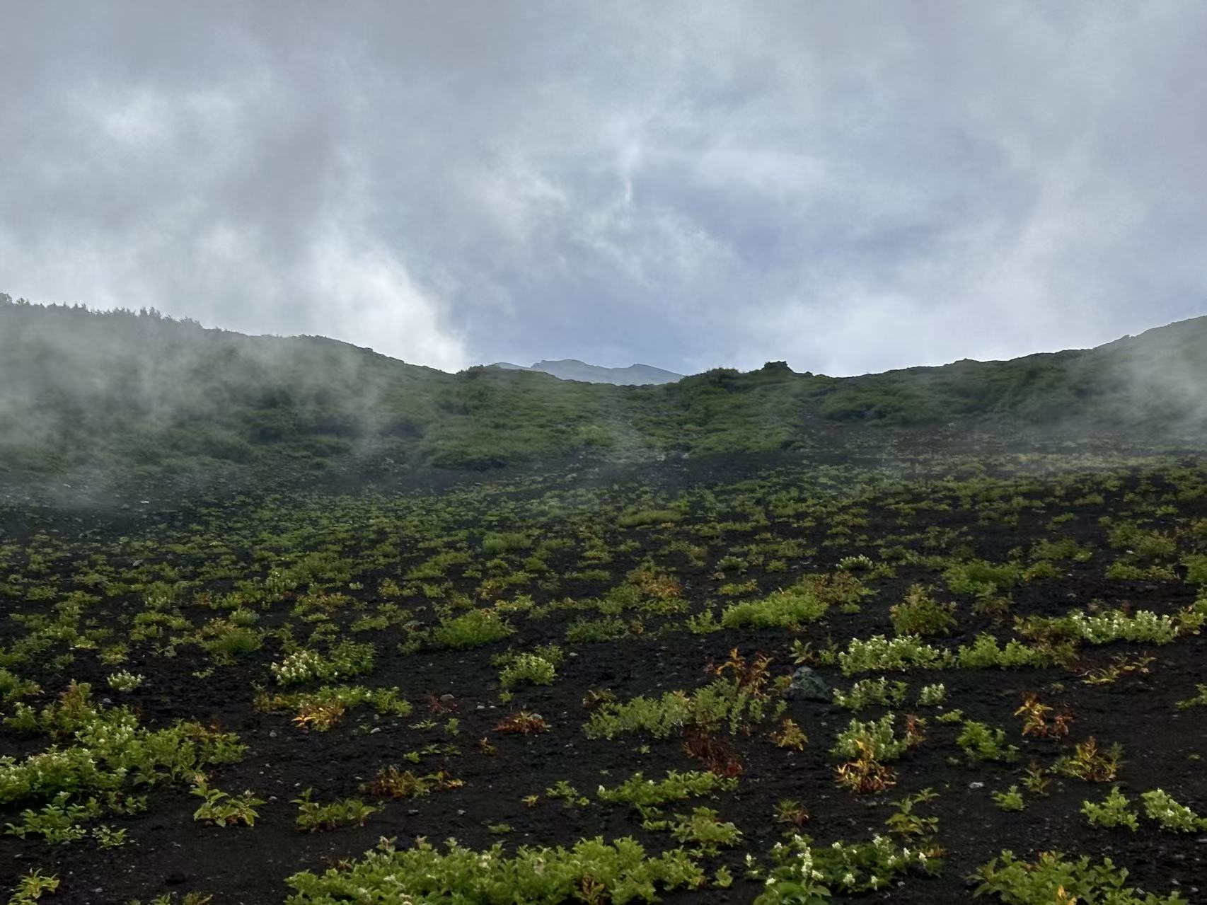 富士山(火山口)